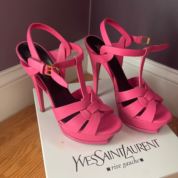 pink ysl tribute